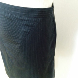 Creema限定販売 裏地・ポケット有りで1枚でキマる☆台形スカート/Sサイズ typeA 2枚目の画像