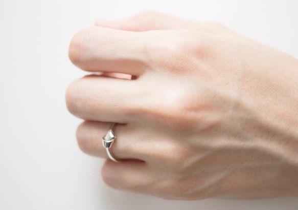 幸福的結 戒指＋項鍊 2入組合 silver 縁を結ぶ ネックレスとリング 組み合わせる 第5張的照片