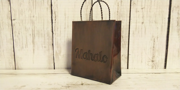 copperplate bag ｢Mahalo｣ 1枚目の画像