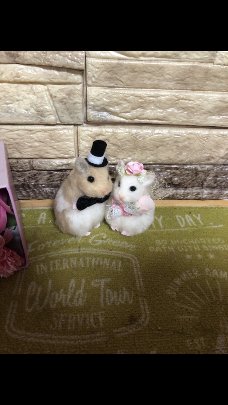 羊毛フェルト ハンドメイド K様ご予約品 羊毛フェルト みぃママ 通販