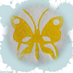 「蝶」を題材にした肖形印をお作りします♪ 2枚目の画像