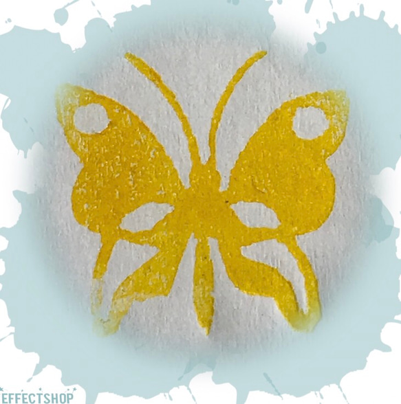 「蝶」を題材にした肖形印をお作りします♪ 2枚目の画像