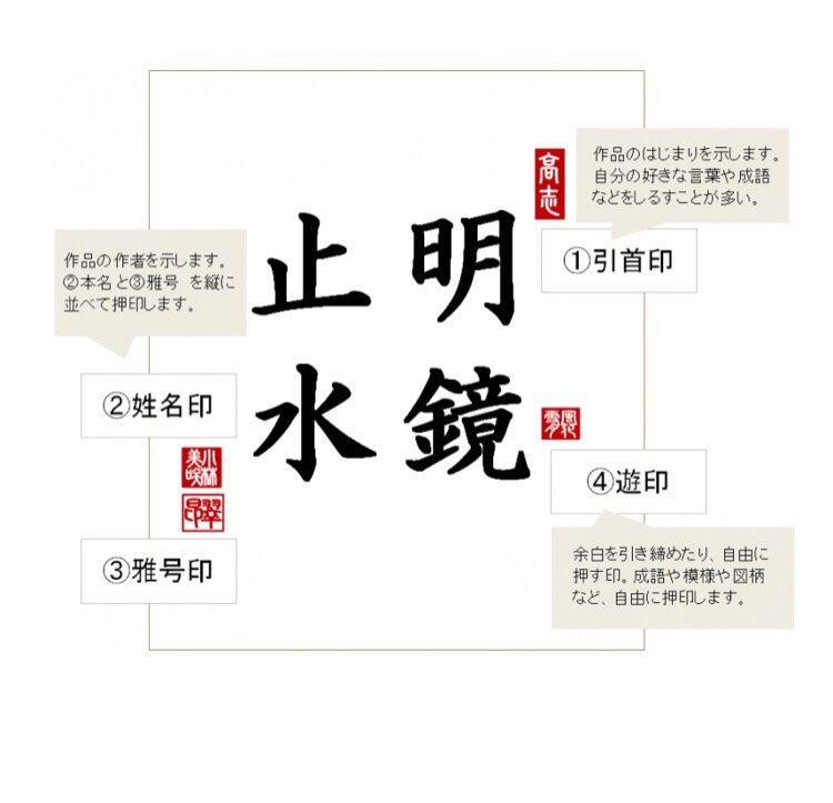姓名印と雅号印、冠冒印の三顆組をお作りします♪ 姓名印と雅号印、冠冒印の三顆組をお作りします♪