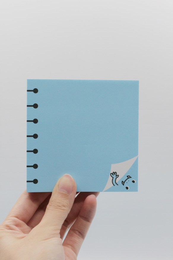 BLUE モンスターメモ用紙 メモ帳 beenbean 通販 10357436
