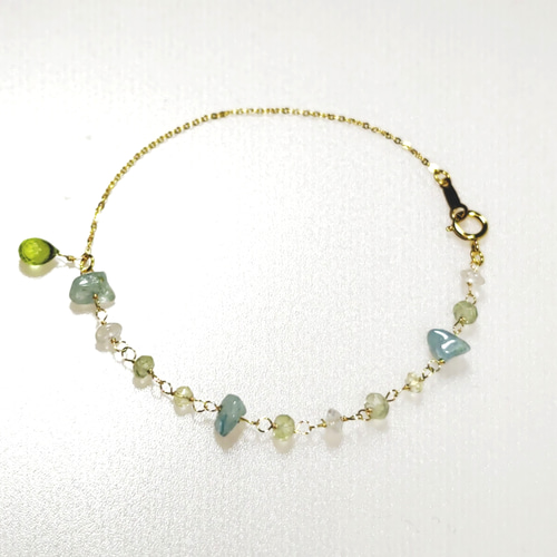 ブレスレット グリーン系｜ユニドロブレスレット グリーン系 ユニドロ