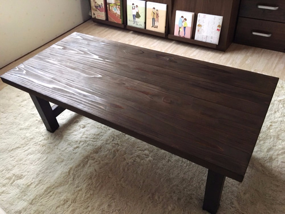 arflex ダークブラウン ローテーブル