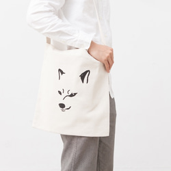 柴犬 トートバッグ / Shiba 2-Way Tote Bag 1枚目の画像