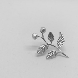 925銀 別針 春天 / Sterling Silver Spring flower Brooch 第1張的照片