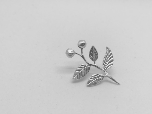 925銀 別針 春天 / Sterling Silver Spring flower Brooch 第1張的照片