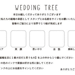 【WEDDING STARRY SKY】Ａ4サイズ フレーム付き 5枚目の画像