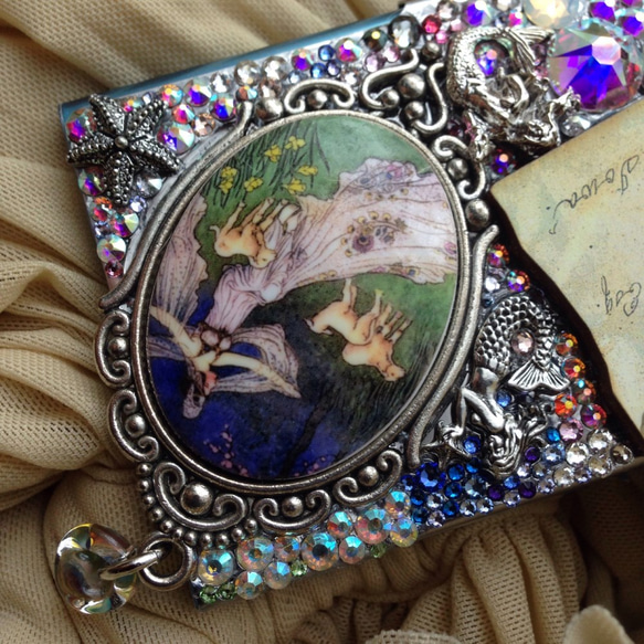 人魚と妖精王妃のカードケース 2枚目の画像