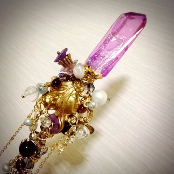 水晶 ヒーリングワンド 魔法の杖 アンティーク 水晶 ヒーリングワンド 魔法の杖 アンティーク