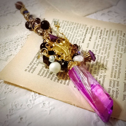 50％OFF価格】魔法の貴婦人ワンド☆天然水晶・ヒーリングワンド