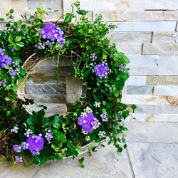 お花♡リース35㎝ お花♡リース35㎝