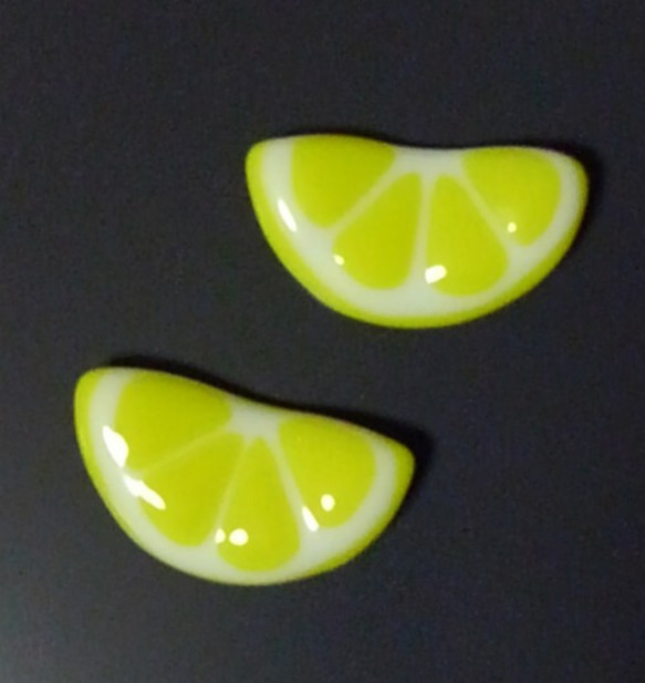 レモンの箸置き　ペアセット 2枚目の画像
