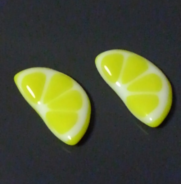 レモンの箸置き　ペアセット 3枚目の画像