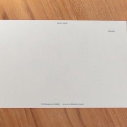 "赤い風船" ありがとうのカード 【No.080】ポストカード＊選べる４枚セット 2枚目の画像