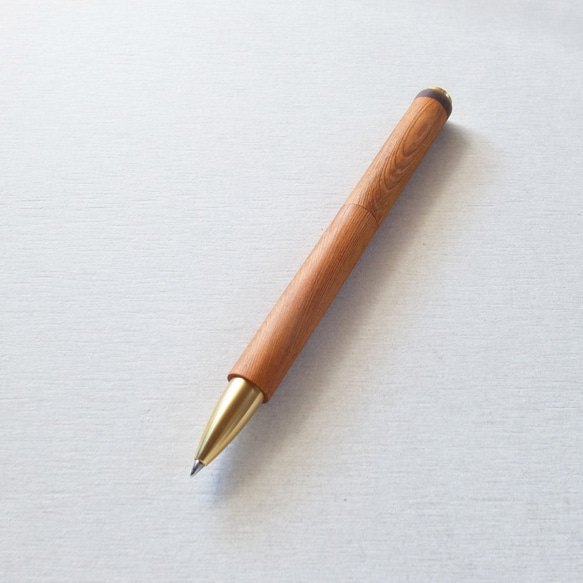 PEN【屋久杉｜回転式】○ 木軸/屋久杉/真鍮/ボールペン