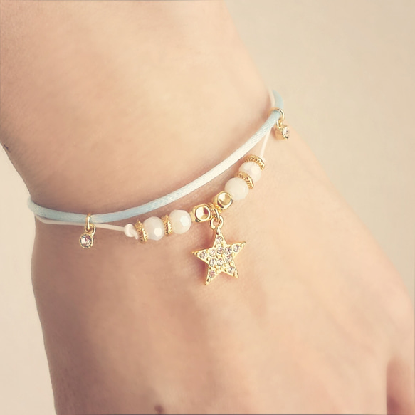 再販5＊夏の思い出Bracelet♡星 2枚目の画像