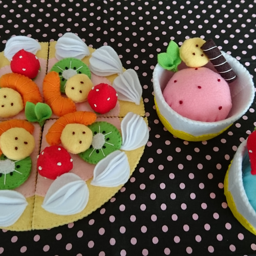 フェルトままごと オーダー受付中(*^^*) フェルトままごと オーダー受付中(*´∀｀*) 受注製作【フェルト