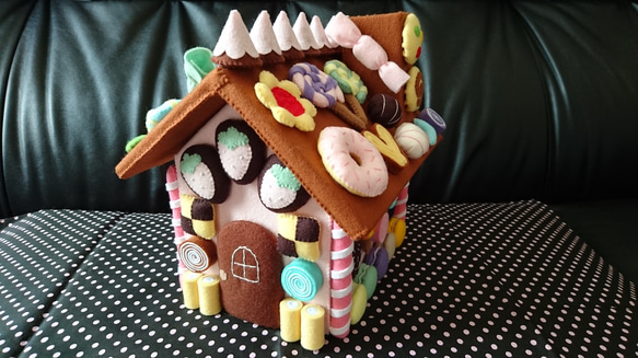 22 フェルトままごとお菓子の家オーダーページ