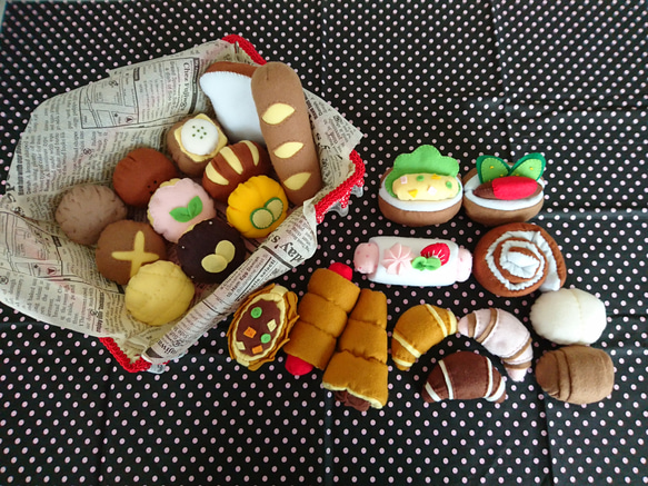 ほるかめ♪  フェルトままごと　シンプルパン♡ ほるかめ様専用♪ フェルトままごと シンプルパン♡