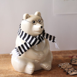 しろくま貯金箱 麦わら帽子 その他置物 ..ro-ro..petit nid 通販