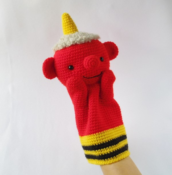 手作り人形  赤鬼 楽天市場】おにの人形 置物 ハンドメイド｜赤鬼 魔除け 手作り