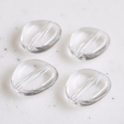 Import 8pcs Acrylic Beads 特Aアクリルビーズ インポート 透明 方 clear FRC003C 2枚目の画像