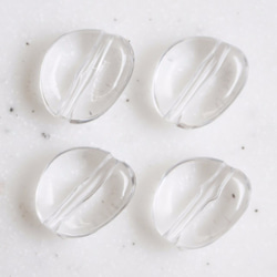 Import 8pcs Acrylic Beads 特Aアクリルビーズ インポート 透明 方 clear FRC003C 3枚目の画像