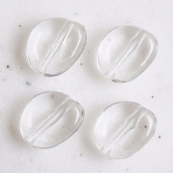 Import 8pcs Acrylic Beads 特Aアクリルビーズ インポート 透明 方 clear FRC003C 4枚目の画像