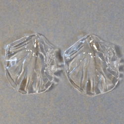 Import 2pcs  Acrylic Beads アクリルビーズ インポート　透明　clear FCF014CL 6枚目の画像