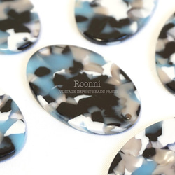 4PCS IMPORT CHARM blue 1枚目の画像