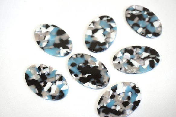 4PCS IMPORT CHARM blue 3枚目の画像