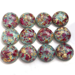 4PCS IMPORT CABOCHON 貼り付け カボション デコパーツ 1枚目の画像