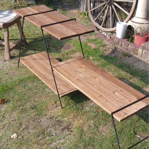マルシェ イベント BBQ 1350 脚取り外し簡単 高さ微調整 無垢 マルシェ イベント BBQ 1350 脚取り外し簡単 高さ微調整 無垢