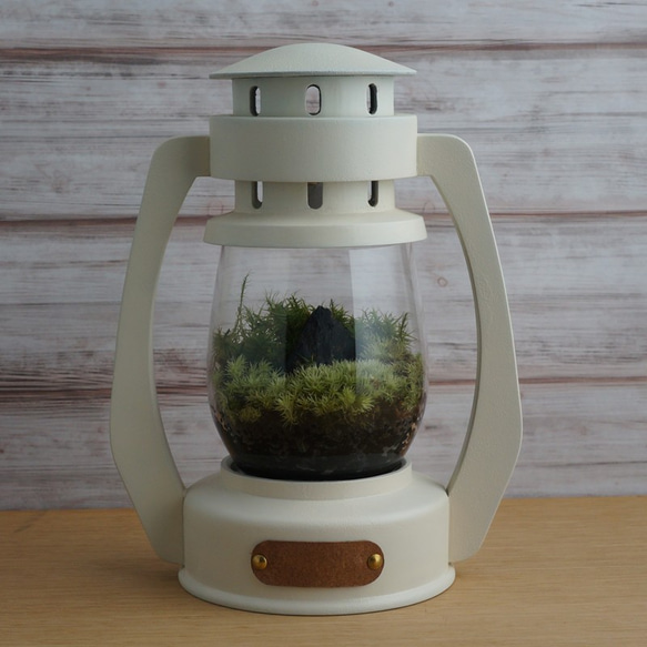 Terrarium Lantern [Antique White] 2枚目の画像