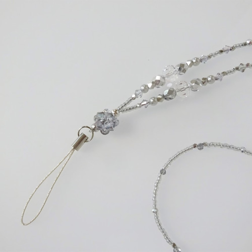 シルバー ビーズ ネックストラップ シルバー ビーズ ネックストラップ 2025年モデル】フレ ネック