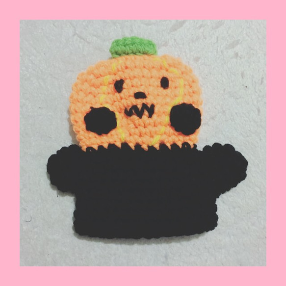 ハロウィンかぼちゃのパペット 1枚目の画像