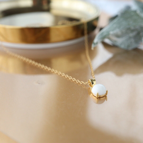 選べる金具&長さ】ホワイトオニキス “snow white“ 一粒ネックレス 14kgf・シルバー925・ステンレス ネックレス・ペンダント mint chocolate 通販|Creema(クリーマ) 8254636 選べる金具&長さ】ホワイトオニキス “snow white“ 一粒ネックレス 14kgf・シルバー925・ステンレス ネックレス・ペンダント mint chocolate 通販|Creema(クリーマ) 8254636