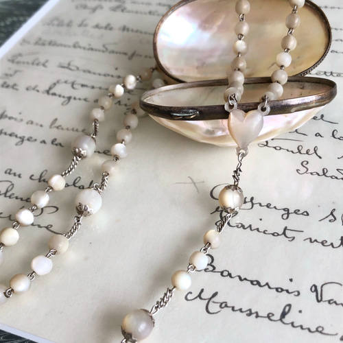 希少・ヴィンテージ】D&G ロザリオ ネックレス クロス 30-40年代・超