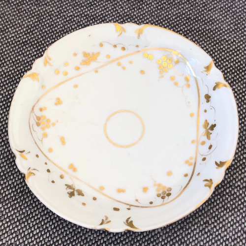 フランス蚤の市○アンティーク○白磁器カップソーサー○パリ窯○19世紀