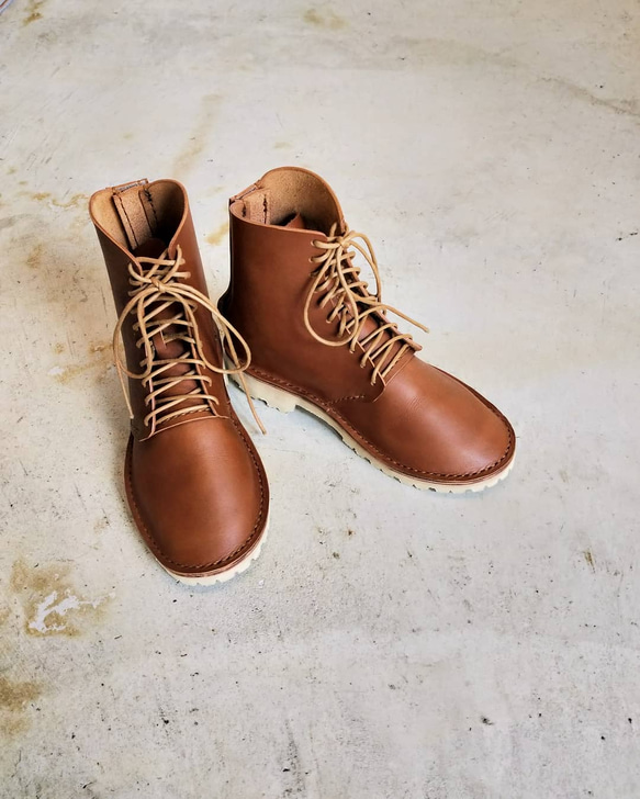 Alfred boots brown 2枚目の画像