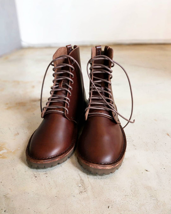 Alfred boots choco 1枚目の画像