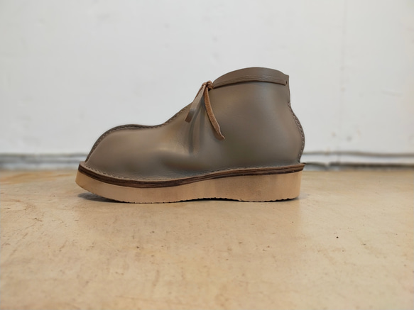 peanuts shoes (medium cut taupe) 6枚目の画像