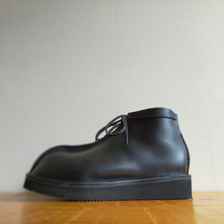 peanuts shoes (medium cut black) 3枚目の画像