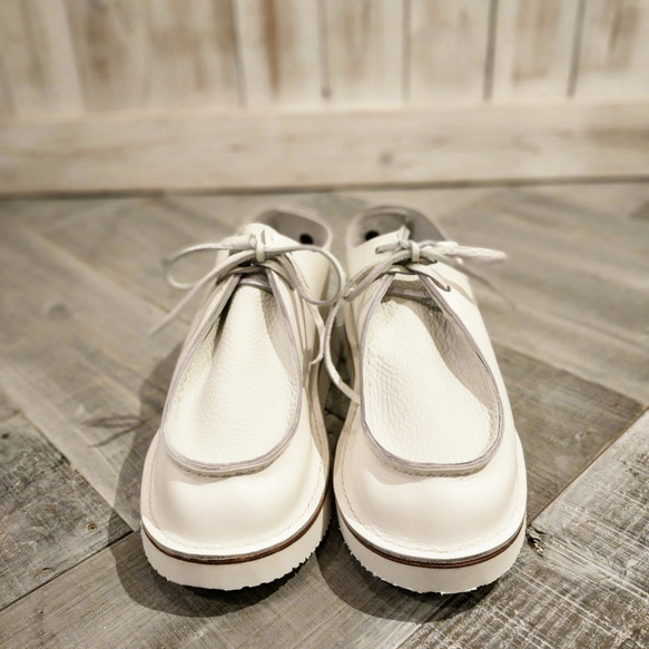 tiro shoes white(丸洗い出来ます) 2枚目の画像