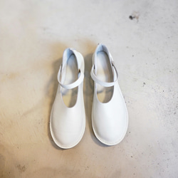 flat shoes(white) 1枚目の画像