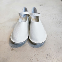 flat shoes(white) 2枚目の画像