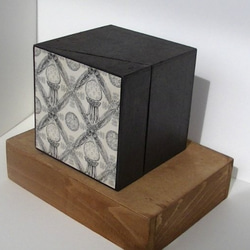 ＜紙の箱＞立方体からくり２段たんす 6枚目の画像